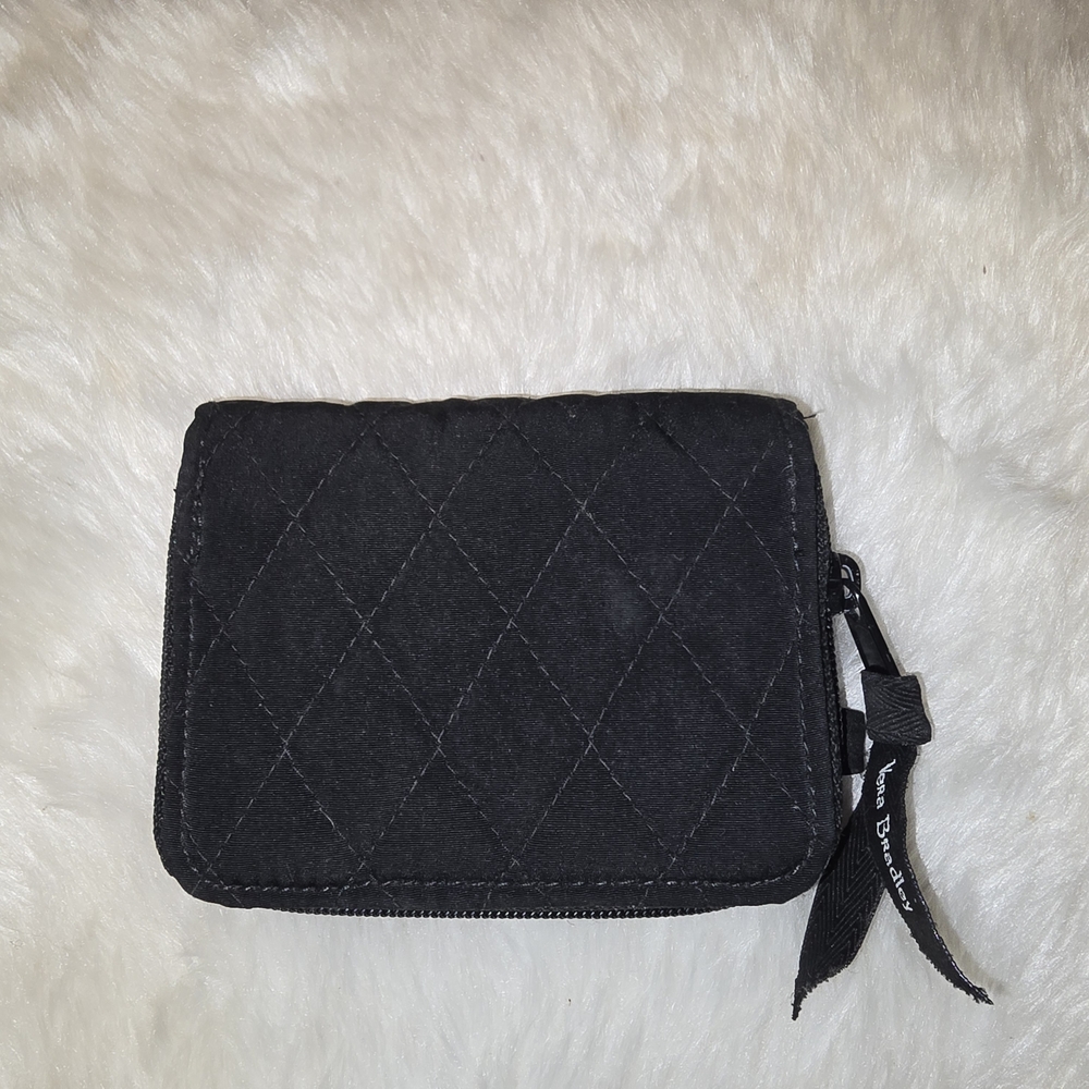 Black Quilted Wallet